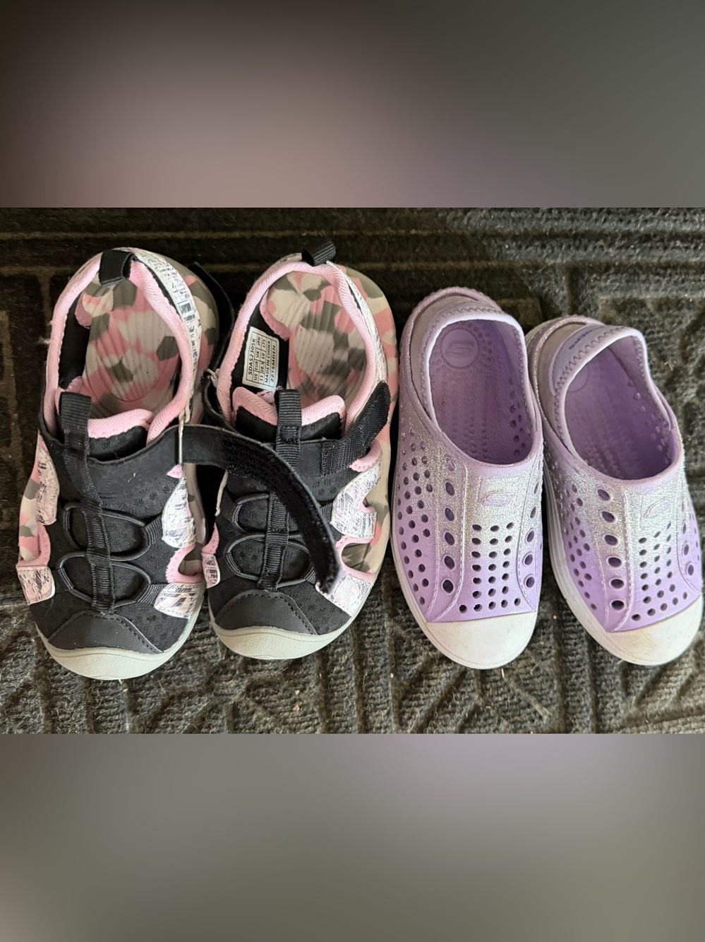Keen Kids Black, Pink & Lavender Mix Casual Shoes